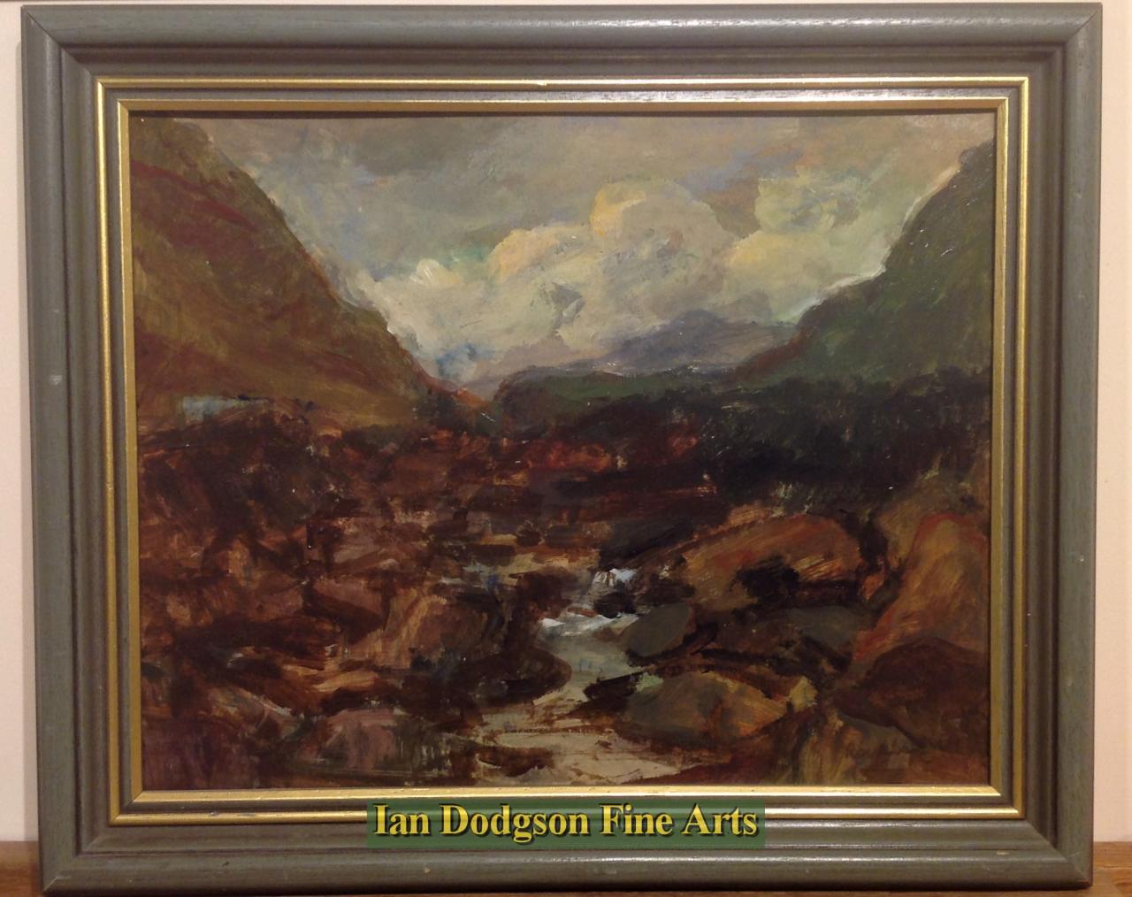 Stream at Llanberis by Roy Abell
