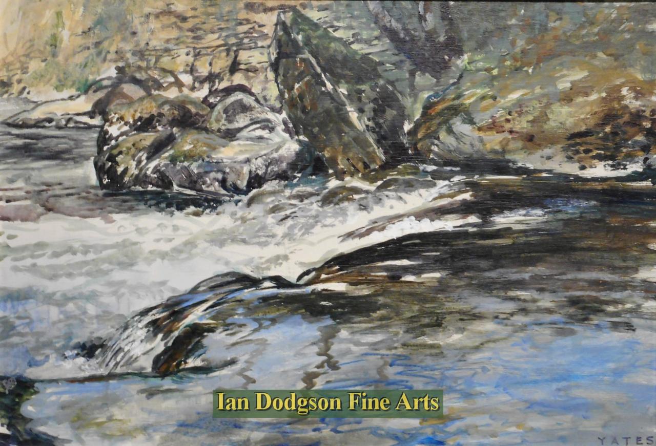 Water over Rock  No2, Ogwen by Jeremy Yates