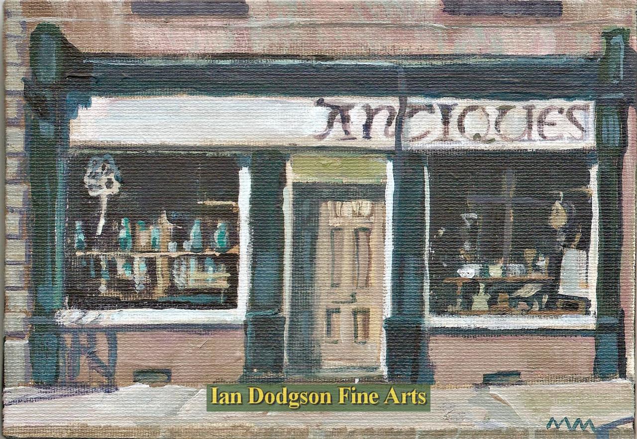 Martin Morley - Antiques Acrylic on board (2019)