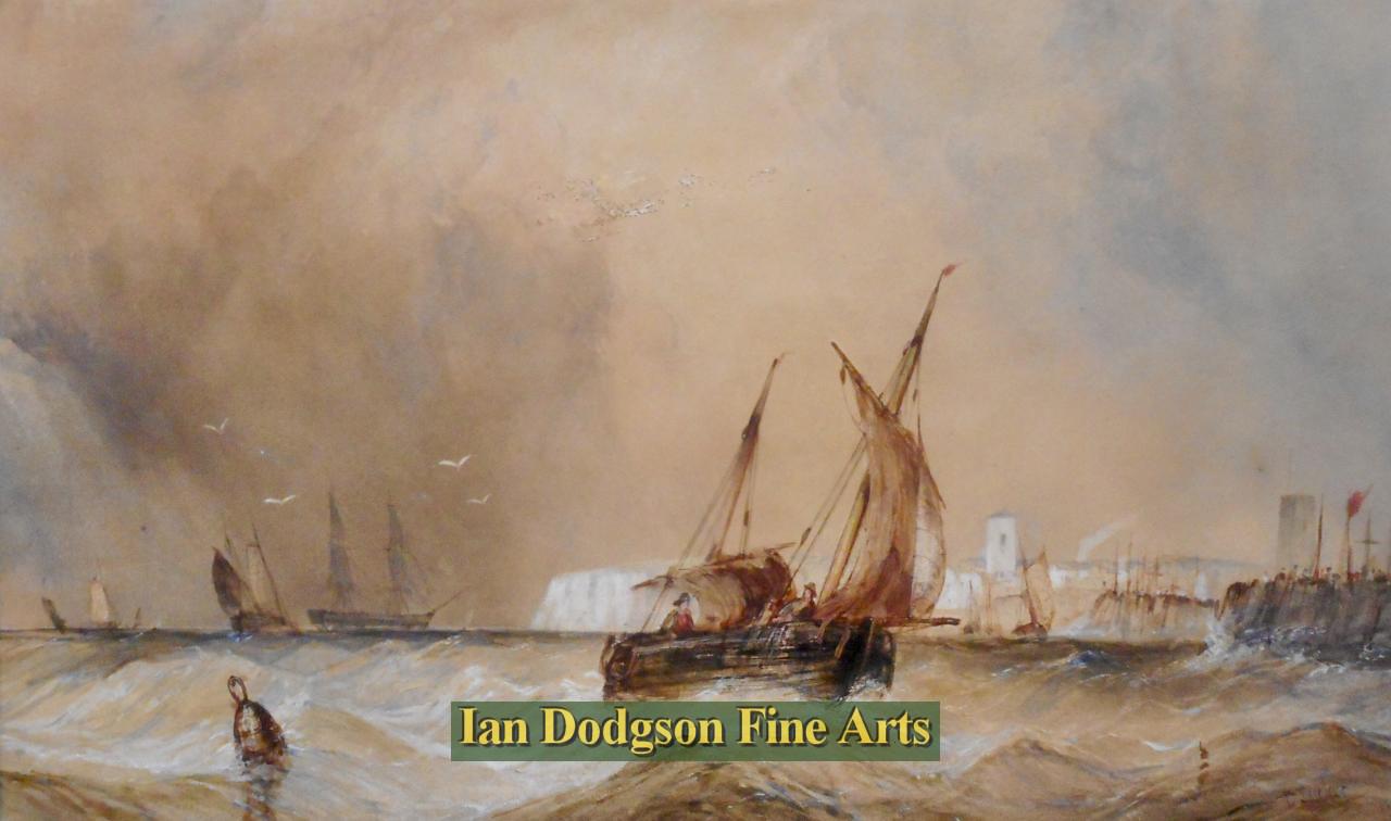 Shipping Off Dover by Edward Tucker snr