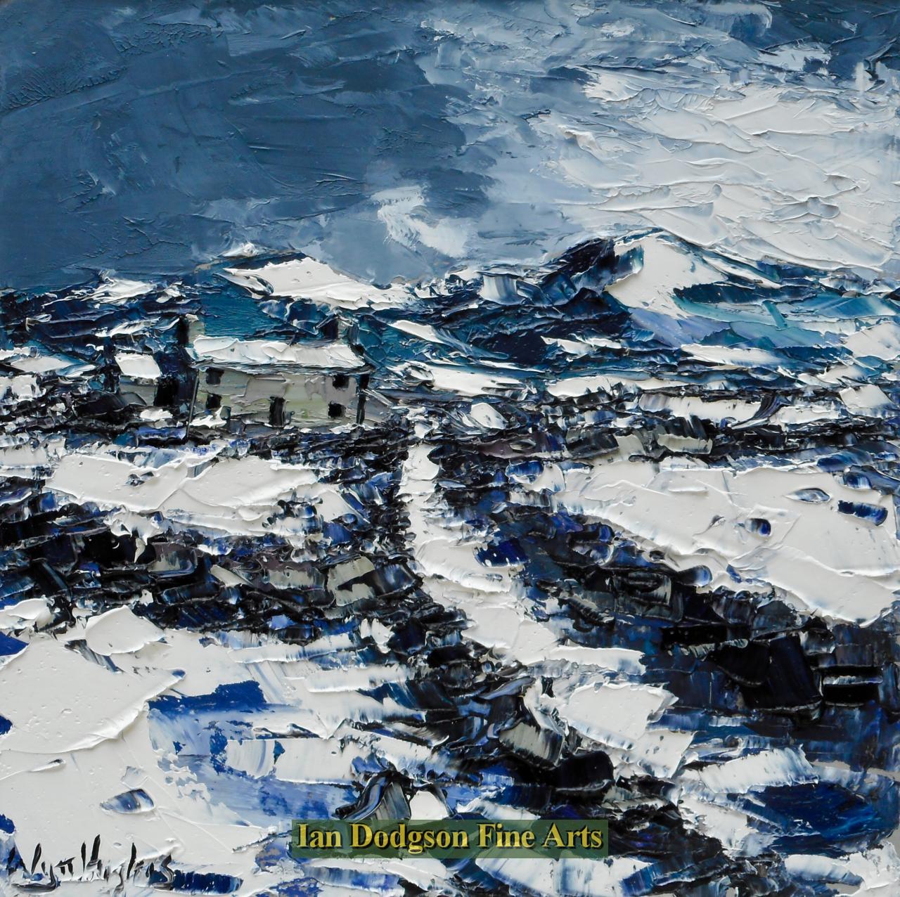 Wyn Hughes - Fferm Manod Oil on board (2019)