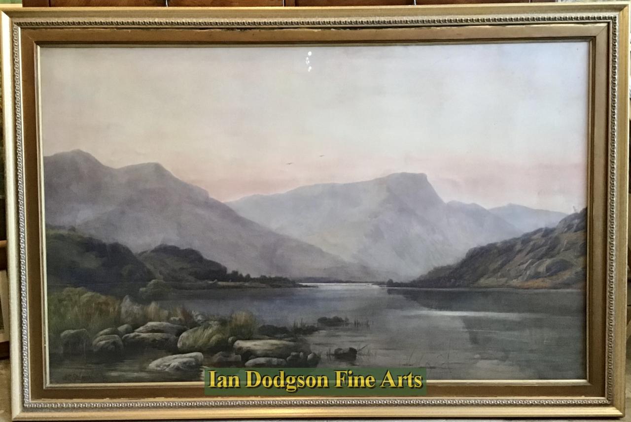 Llyn Ogwen by John Cuthbert Salmon