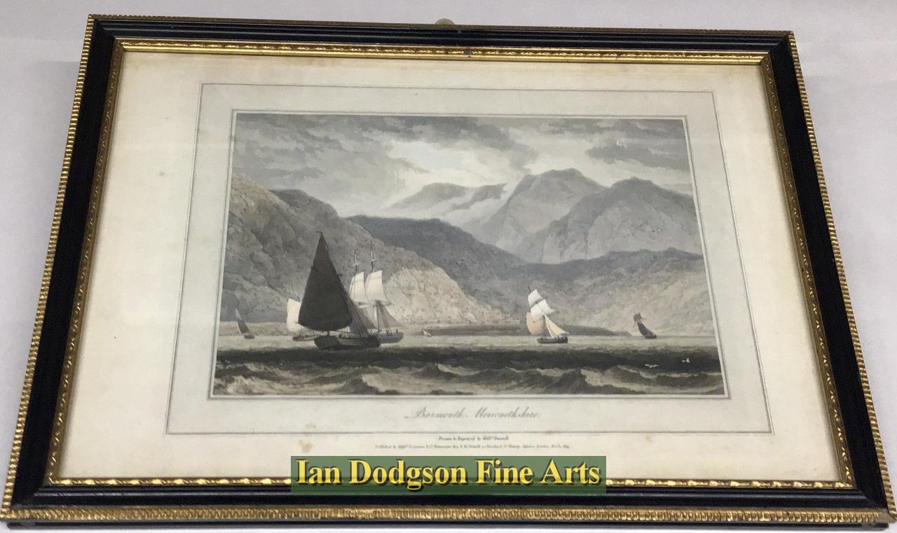 Barmouth, Marionethshire by William Daniell