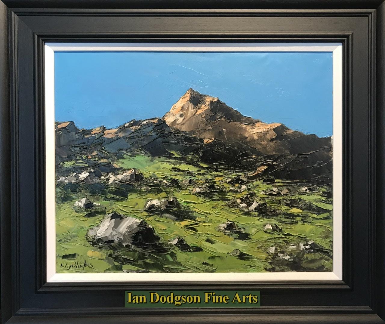 Wyn Hughes - Snowdon at Dawn Oil on canvas (2021)