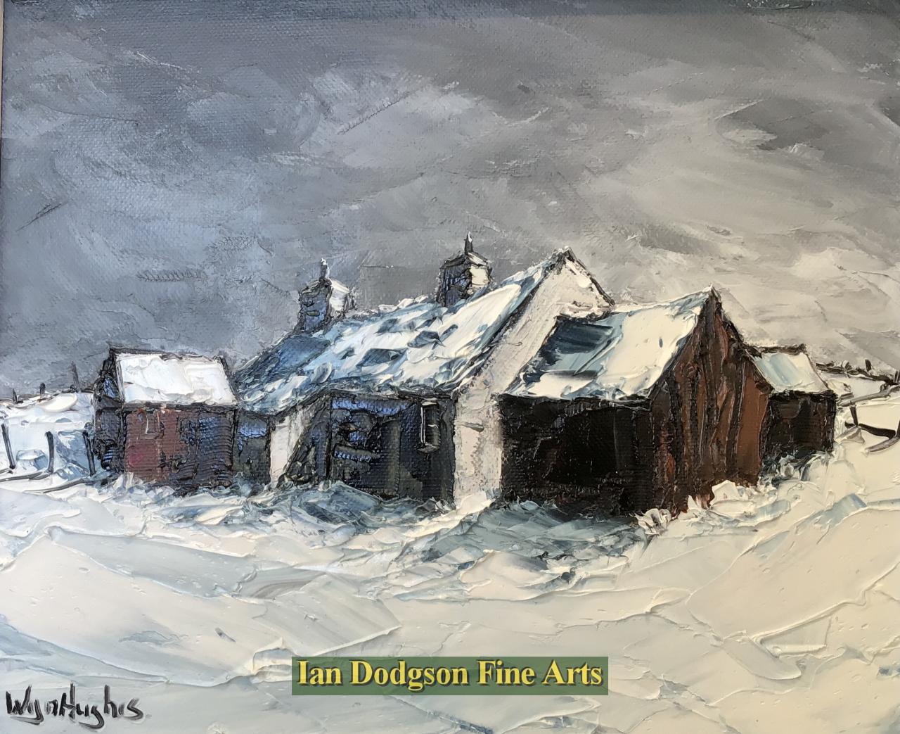 Wyn Hughes - Ty Cwyfan Oil on canvas (2022)