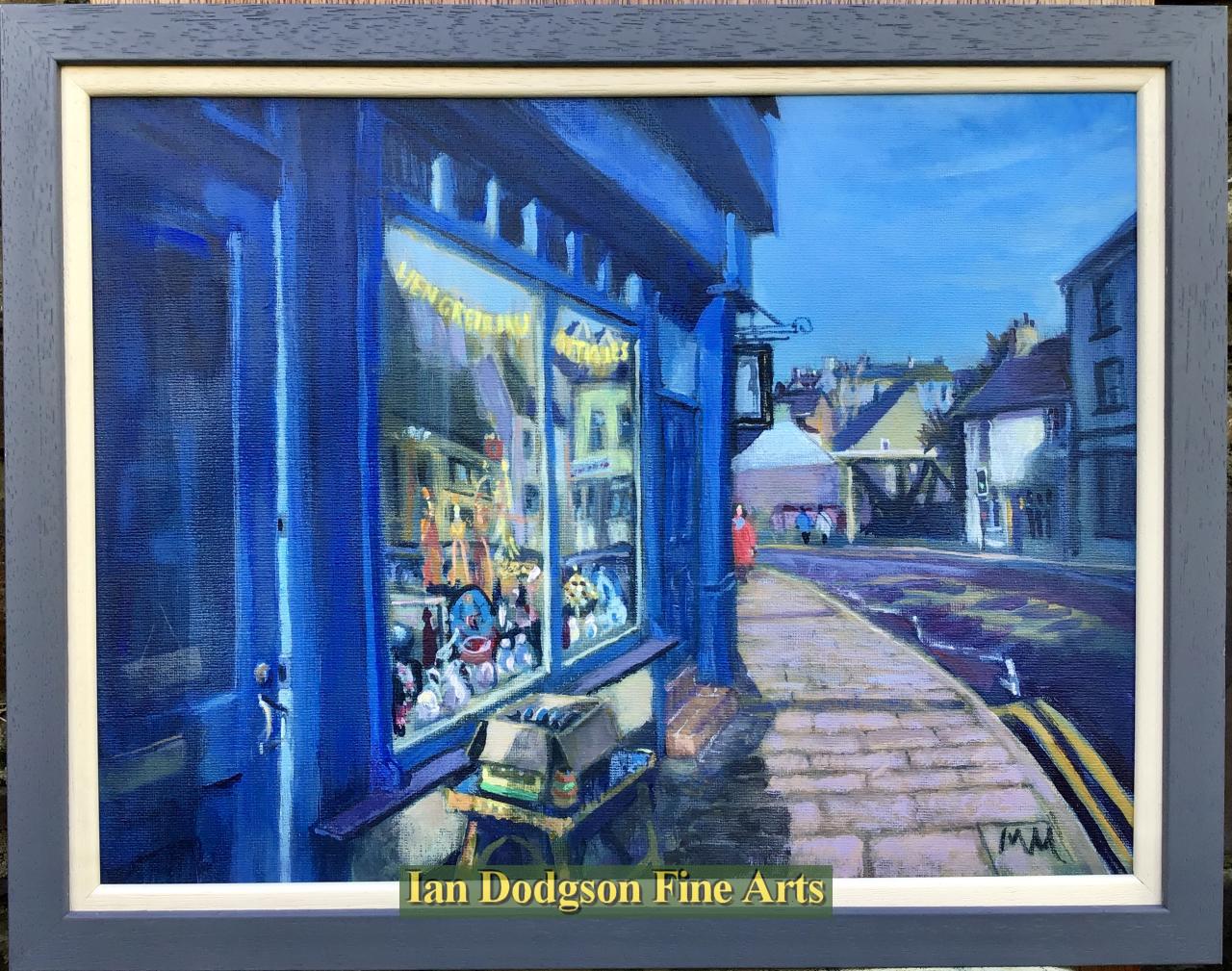 Martin Morley - Hen Greiriau, Bethesda Acrylic on canvas (2024)
