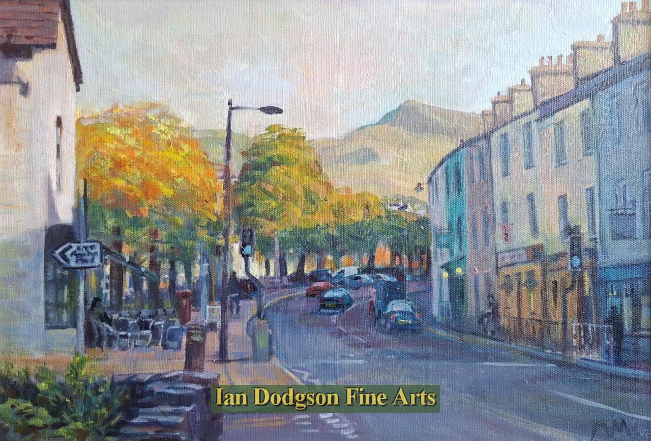Martin Morley - Bethesda High St, October 2012 Acrylic on canvas (2026)