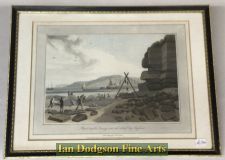 Black Marble Quarry, Red Wharf Bay,  Anglesea by William Daniell
